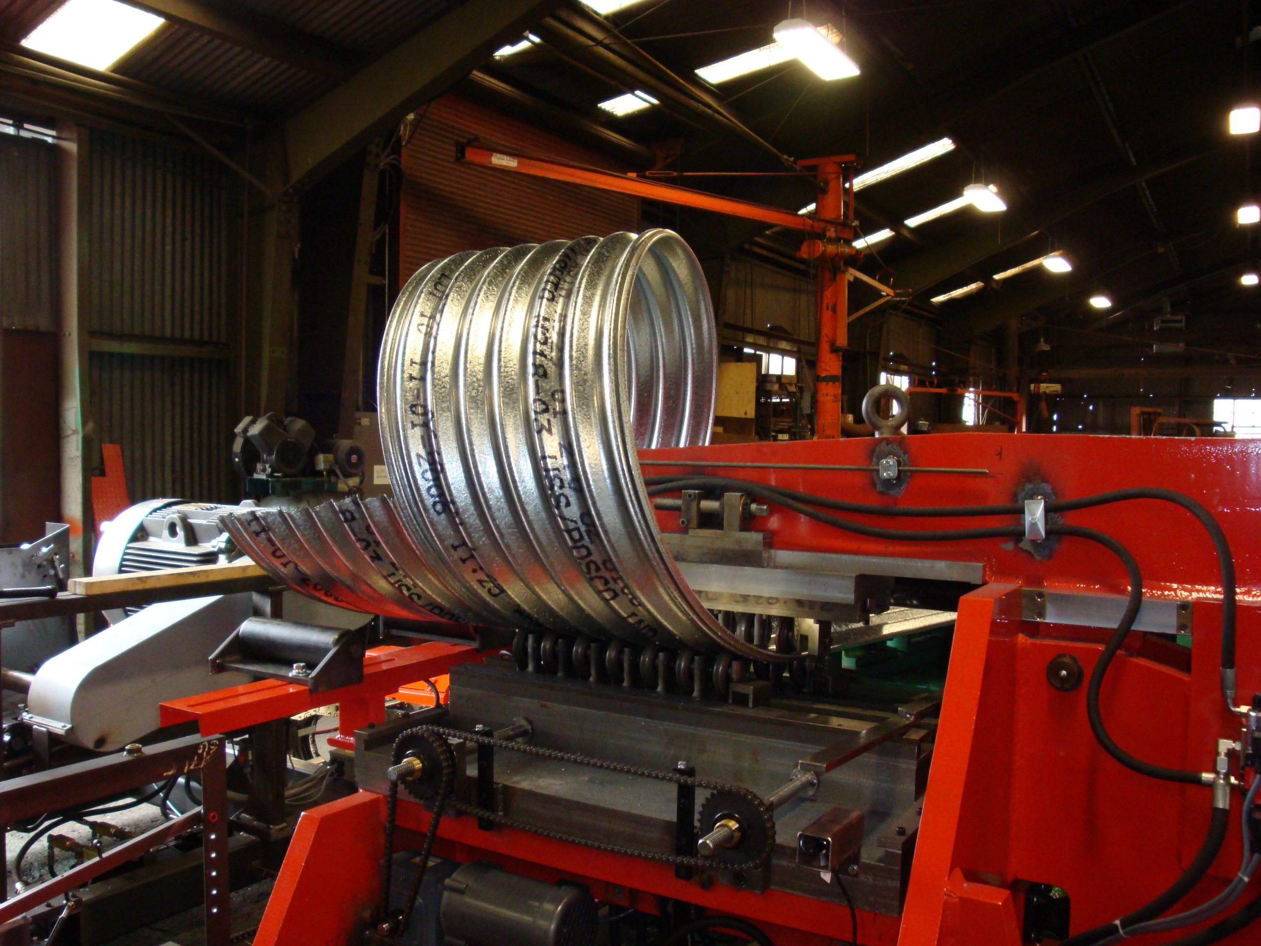 corrugated iron mill