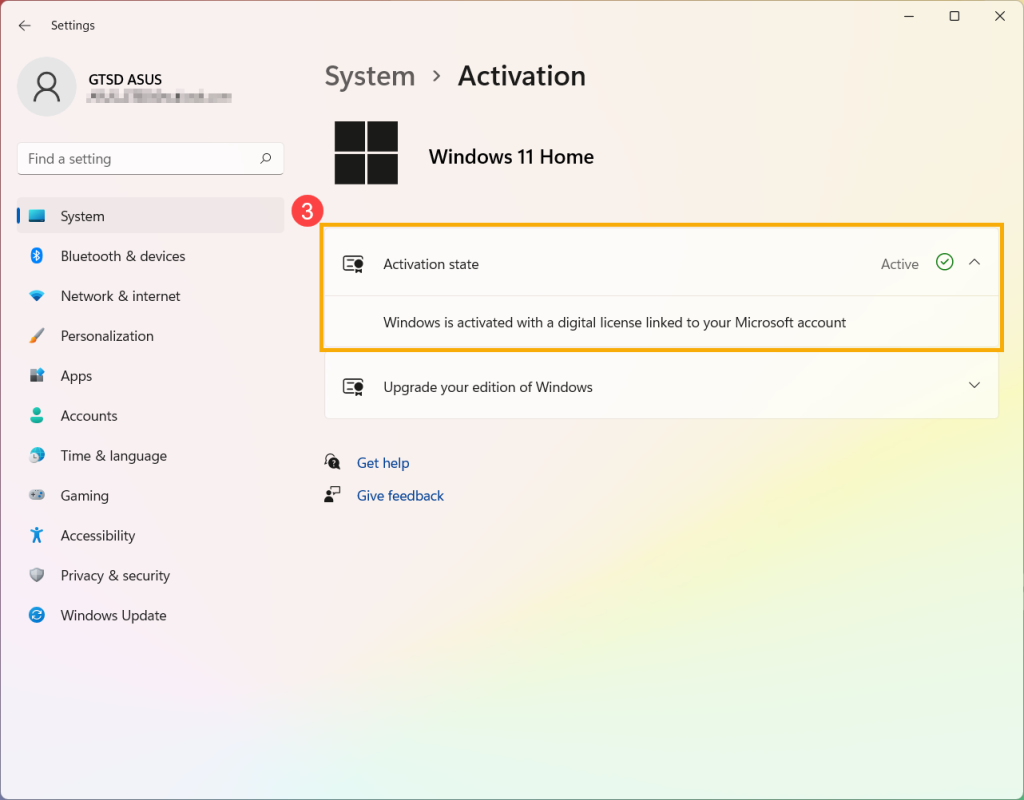 Windows product key
